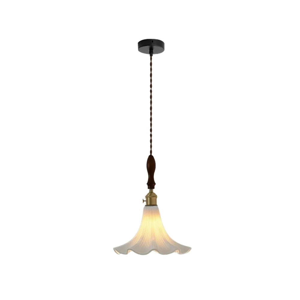 rose stained glass lamp