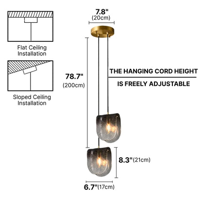 stained glass floral lamp
