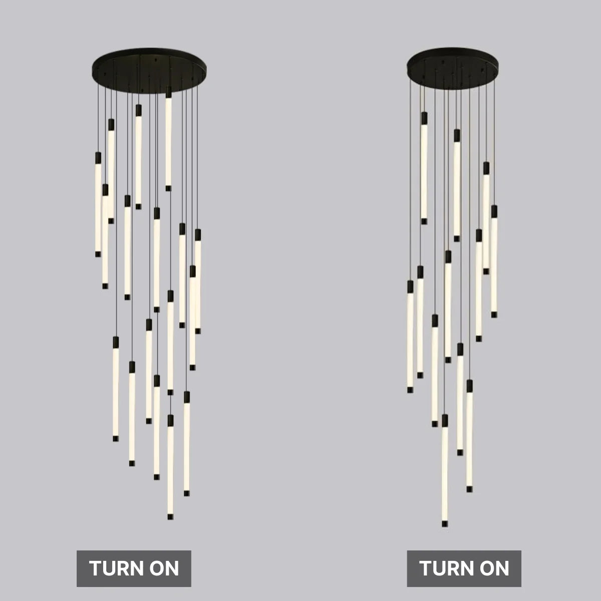 staircase chandelier lighting​