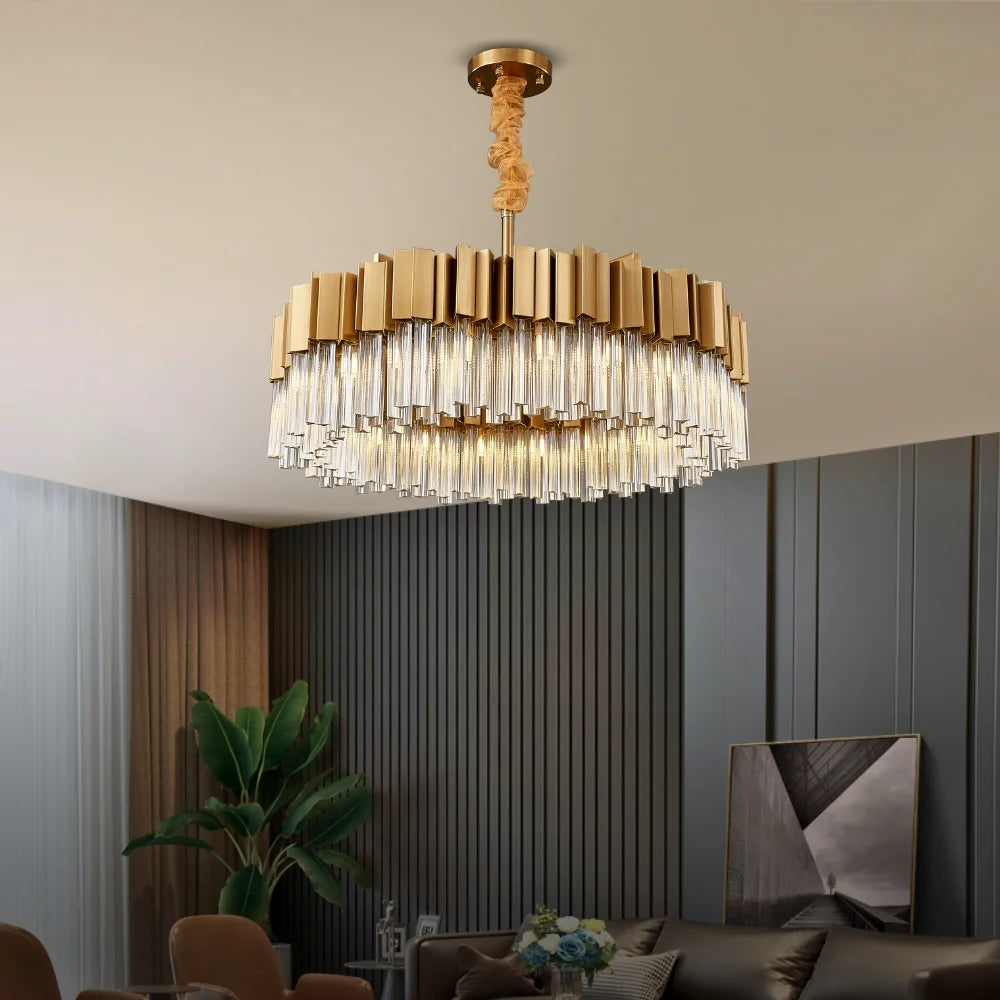 Gold Chandelier