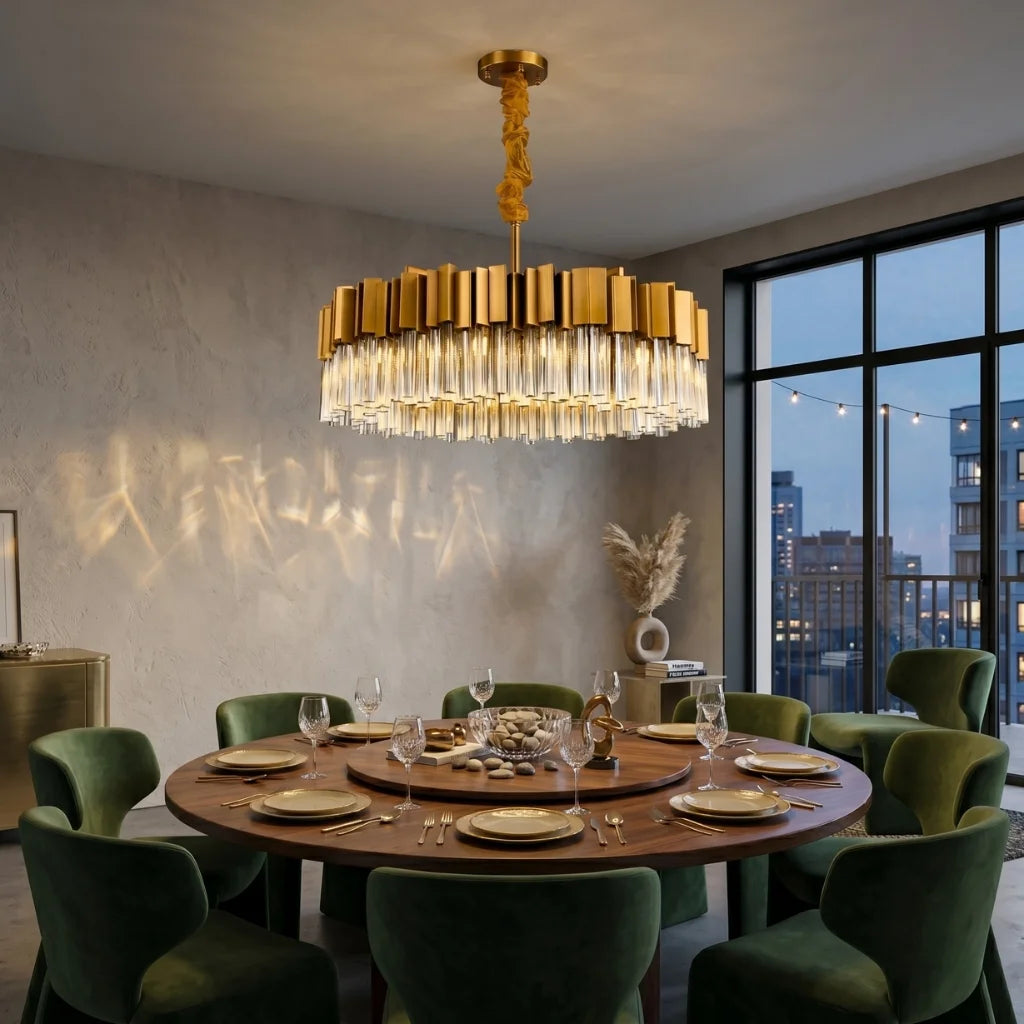 Gold Chandelier
