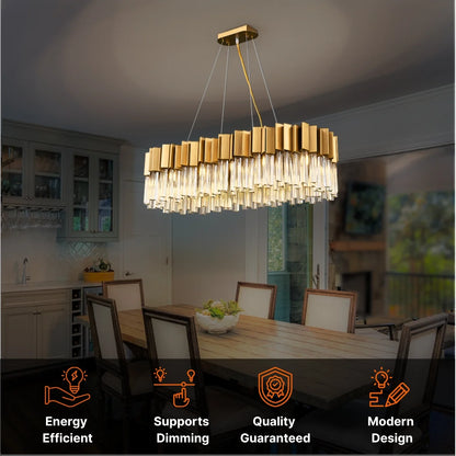 Sunny Crystal Hanging Lights