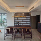 wave design dining room led chandelier