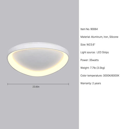 white led ceiling light