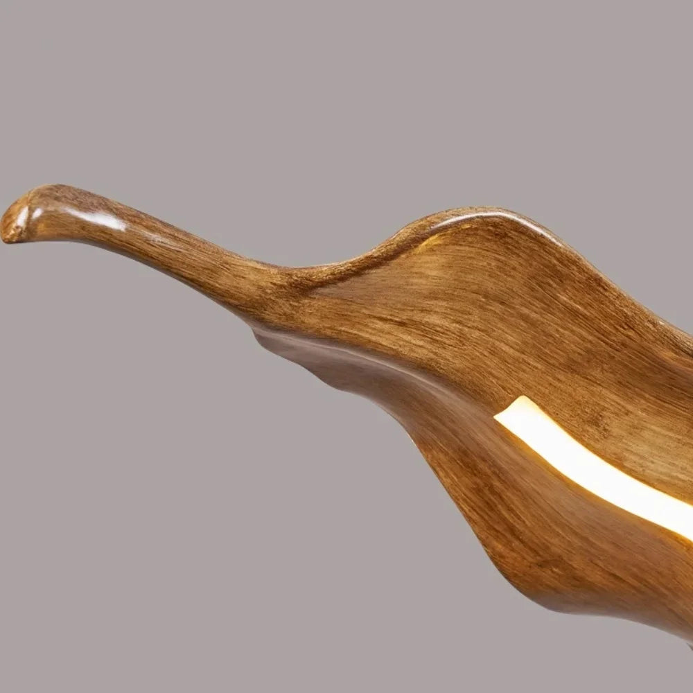 wood led lamp
